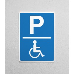Disabled Parking only sign