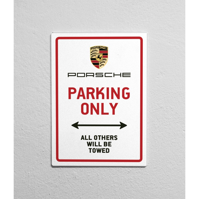 Porsche Parking only Σήμανση
