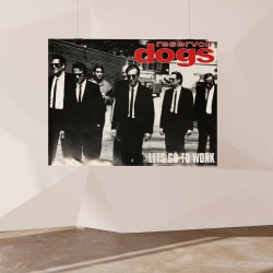 Reservoir Dogs official movie poster 90x64